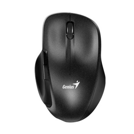 Mouse Inalámbrico Genius RS2 Ergo 8200S | Receptor USB | 1200 DPI | Clic Silencioso | 5 Botones | Diseño Ergonómico
