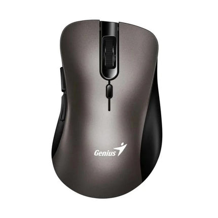 Mouse Inalámbrico Genius RS2 Ergo 8100S AI | 2.4GHz | 800/1200/1600 DPI | 6 Botones | Clic Silencioso | Receptor USB