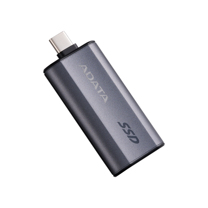 Disco Duro Externo Sólido ADATA SC750 | 2TB | USB 3.2 Gen2 | 1,050/1,000 MB/s | Negro Titanio | Conector Tipo-C Integrado