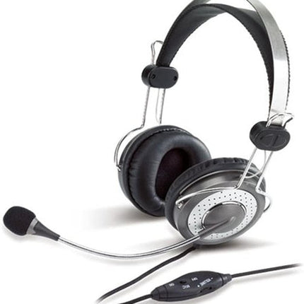 Headset Genius HS-04SU | 3.5mm | Micrófono con Cancelación de Ruido | Control de Volumen