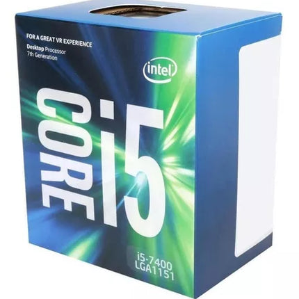 Procesador Intel Core i5-7400 | 7ª Gen | 3.0 GHz | 4 Núcleos | 6MB Caché | LGA 1151