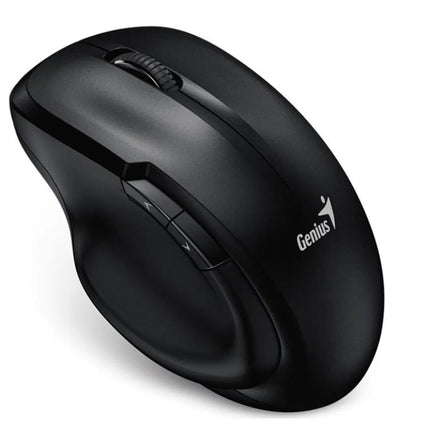 Mouse Inalámbrico Genius RS2 Ergo 8200S | Receptor USB | 1200 DPI | Clic Silencioso | 5 Botones | Diseño Ergonómico