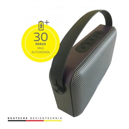 Parlante Portátil Thonet & Vander Ziegel | 30W RMS | Bluetooth 5.0 | TWS | Batería 30h | Micrófono Incorporado | Resistente al Agua IPX4