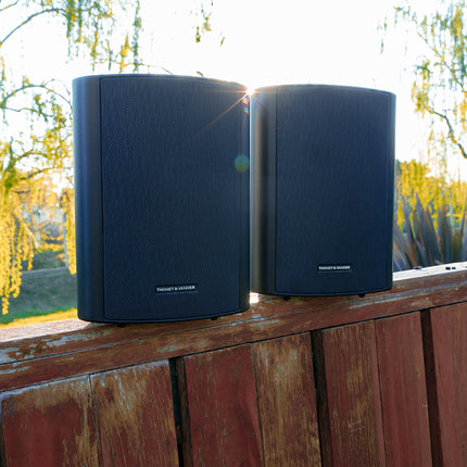 Parlante para Exteriores Thonet & Vander Fleck 7 Gen2 | 70W RMS | Bluetooth 5.0 | TWS | Resistentes al Agua | Soporte de Pared Incluido