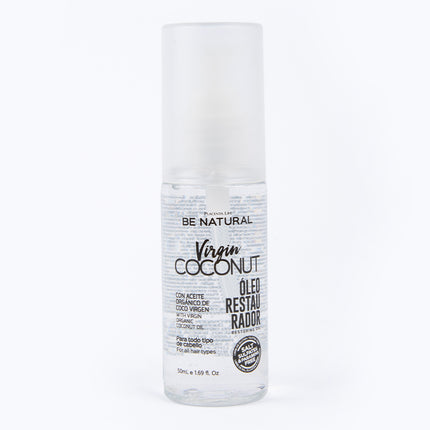 Aceite Reparador Coconut 50 ml | Placenta Life | Nutre intensamente, sella puntas y reduce el encrespado