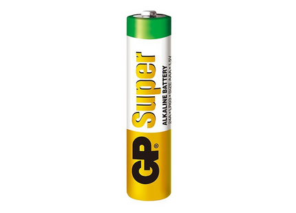 GP Baterías Alcalinas AAA Super 1.5V 10 Unidades, 24A-P10
