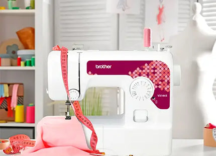 Brother VX1445 Máquina de Coser Básica con 14 Puntadas y Ojal de 4 Pasos