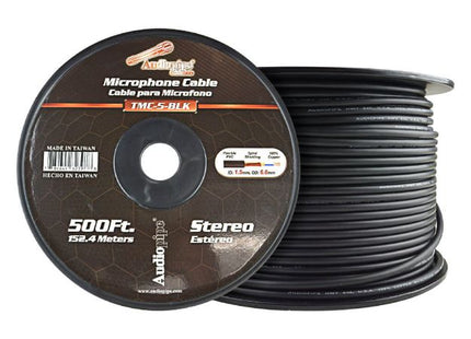 Audiopipe cable para micrófono TMC-5-BLK 152m vista frontal