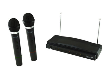 Studio Z GW-3002 micrófono inalámbrico doble de mano VHF