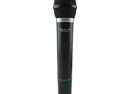 Studio Z Micrófono Inalámbrico Doble de Mano VHF GW-3002