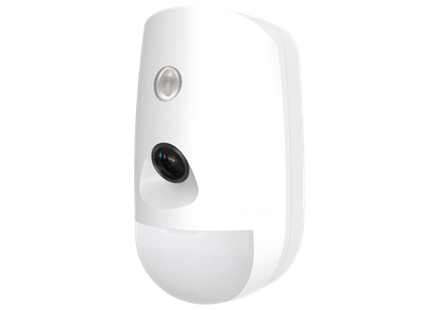 Detector PIR con Cámara Inalámbrico Hikvision DS-PDPC12P-EG2-WB | Rango de Detección 12m | 85.9° | Inmunidad a Mascotas de 30kg | IR LED | 433MHz