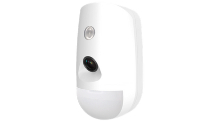 Detector PIR con Cámara Inalámbrico Hikvision DS-PDPC12P-EG2-WB | Rango de Detección 12m | 85.9° | Inmunidad a Mascotas de 30kg | IR LED | 433MHz