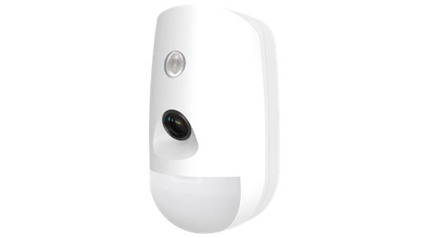 Detector PIR con Cámara Inalámbrico Hikvision DS-PDPC12P-EG2-WB | Rango de Detección 12m | 85.9° | Inmunidad a Mascotas de 30kg | IR LED | 433MHz