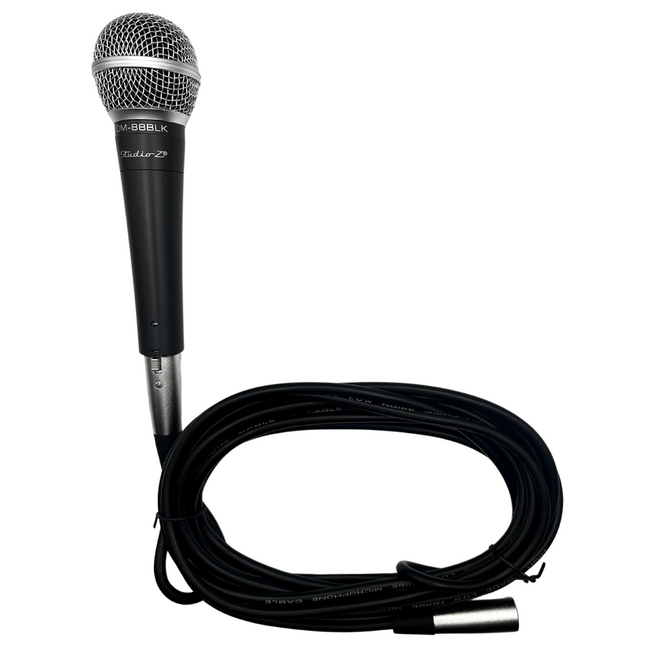 Studio Z Micrófono de Mano Dinámico Cardioide DM-88