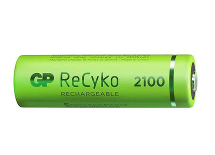 GP Baterías Recargables ReCyko AA 2100mAh 2 Unidades, GPRHC212E036