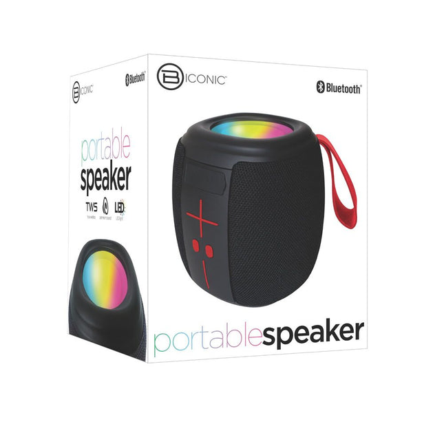 Biconic parlante portátil 5W negro, BC-AU-BS-225-BK