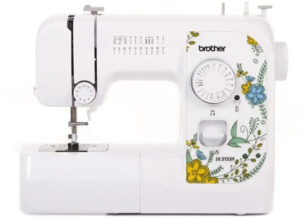 Brother JX3135F Máquina de Coser Ligera con 17 Puntadas, 38 Funciones y Luz LED