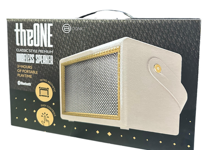 Biconic parlante retro beige, BC-AU-BS-266-BE