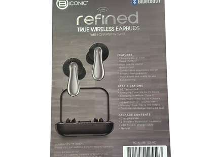 Biconic audífono earbud, BC-AU-BE-123-AC