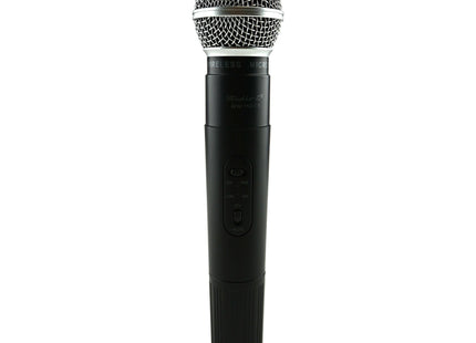 Studio Z Micrófono Inalámbrico Doble Mano, Diadema y Solapa UHF GW-7011