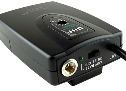 Studio Z Micrófono Inalámbrico Doble Mano, Diadema y Solapa UHF GW-7011