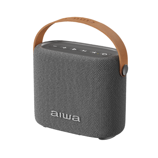 AIWA AWS70BT-GY bocina portátil gris - vista lateral