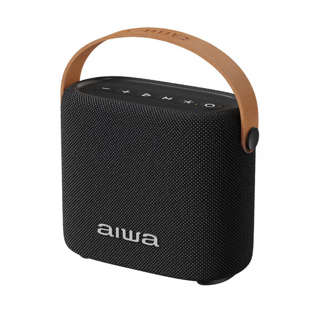 AIWA AWS70BT-BK bocina portátil negra - vista frontal