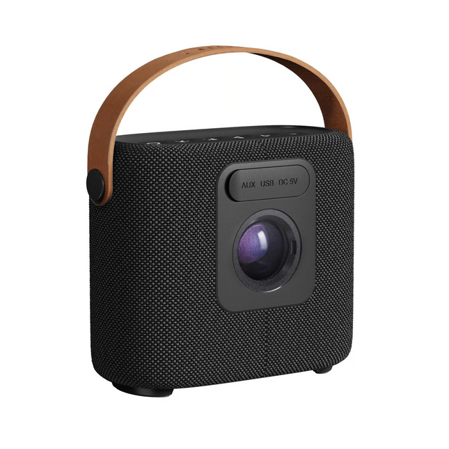 AIWA AWS70BT-BK bocina portátil negra - vista lateral