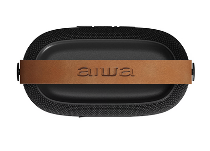 AIWA AWS70BT-BK bocina portátil negra - controles