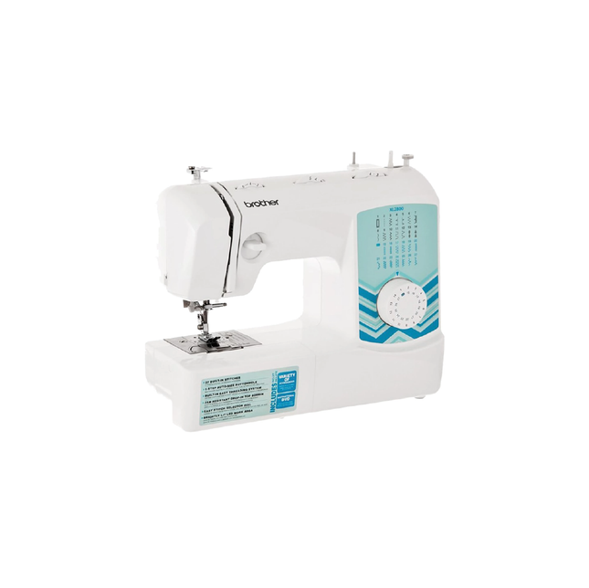 Brother XL2800 Máquina de Coser Mecánica con 27 Puntadas, 63 Funciones y Ojal Automático
