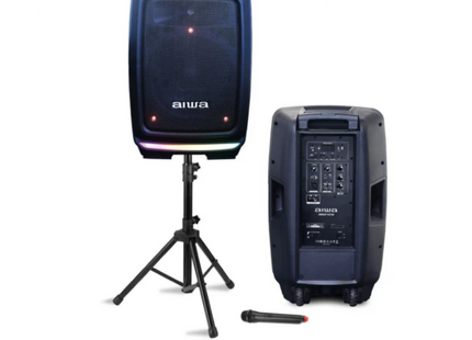 AIWA Sistema de Audio Portátil AWSP14TW 14" 1000W con Trípode