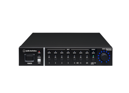 Audio-Technica ATDM-0604A mezcladora digital DSP Smart 6 canales 3 salidas