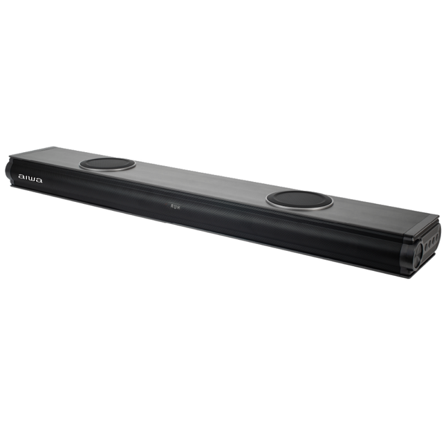 AIWA AWSBH22 barra de sonido 130W - conexiones traseras