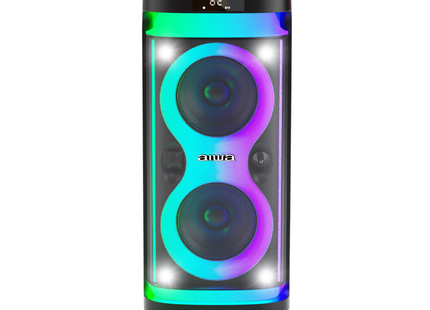 AIWA AWPOH4D parlante con luz 600W - vista frontal