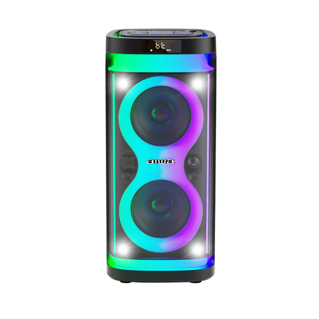 AIWA AWPOH4D parlante con luz 600W - vista frontal