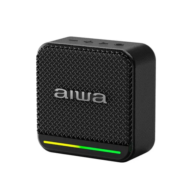 AIWA AWQ3 bocina waterproof - vista lateral