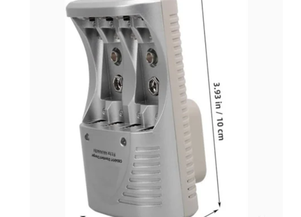 BTY Cargador Estándar para Baterías AA/AAA/9V, C804HV1
