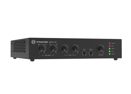 Dynacord U120:1M-US mezcladora amplificada 4 entradas 120W 1CH 4Ω 8Ω 70V y 100V