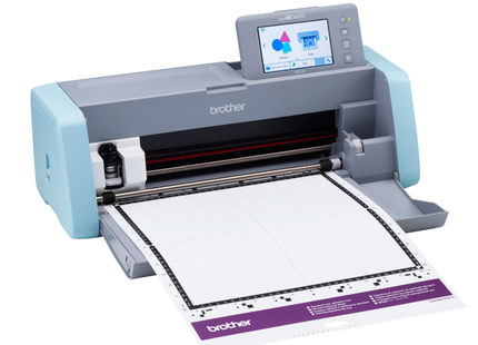 Brother ScanNCut DX SDX125E Máquina de Corte con Escáner de 600 ppp y Pantalla Táctil de 5"