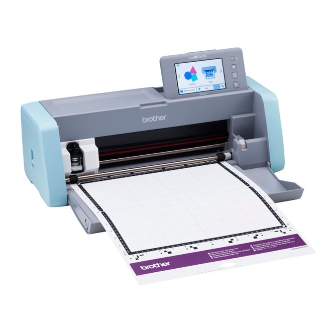 Brother ScanNCut DX SDX125E Máquina de Corte con Escáner de 600 ppp y Pantalla Táctil de 5"