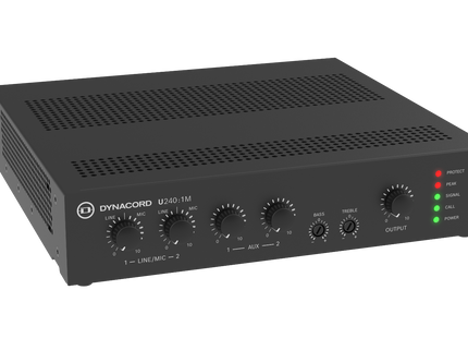 Dynacord U240:1M-US mezcladora amplificada 4 entradas 240W