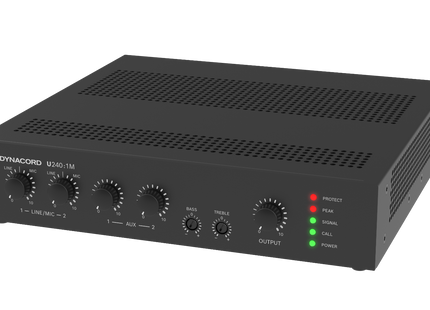 Dynacord U240:1M-US mezcladora amplificada 4 entradas 240W