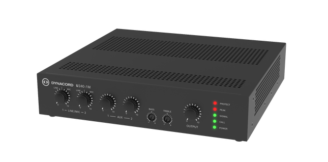 Dynacord U240:1M-US mezcladora amplificada 4 entradas 240W