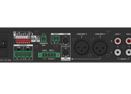 Dynacord U240:1M-US mezcladora amplificada 4 entradas 240W