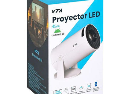 VTA Proyector Inteligente Android 13 HD 2300 lm, VTA-70334