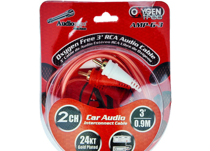 Audiopipe cable RCA 90cm, AMP-G-3