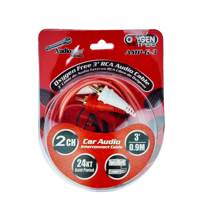 Audiopipe cable RCA 90cm, AMP-G-3