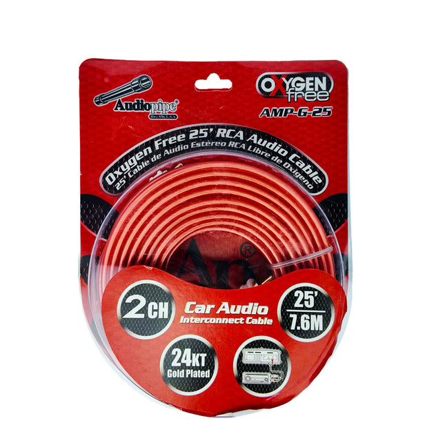 Audiopipe cable RCA 7.5M, AMP-G-25