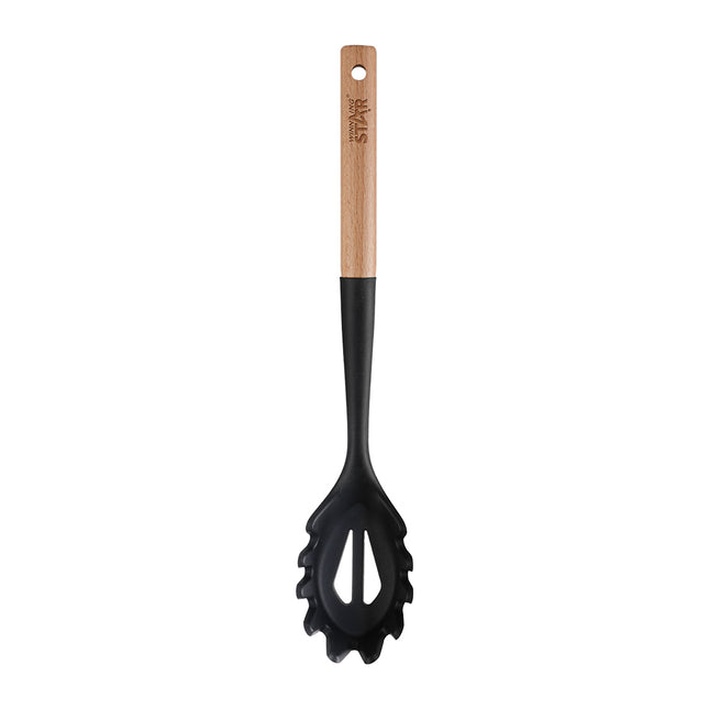 Cuchara de Pasta Winning Star ST-7552 Silicona, Nylon, Madera