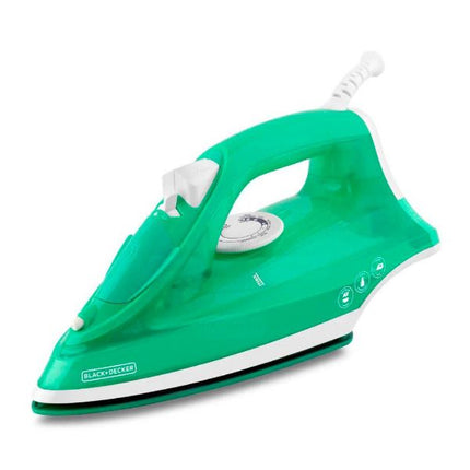 Plancha de Vapor Black+Decker IRBD315 | 1200 W | Suela TrueGlide Colors | 260 ml | Golpe de Vapor